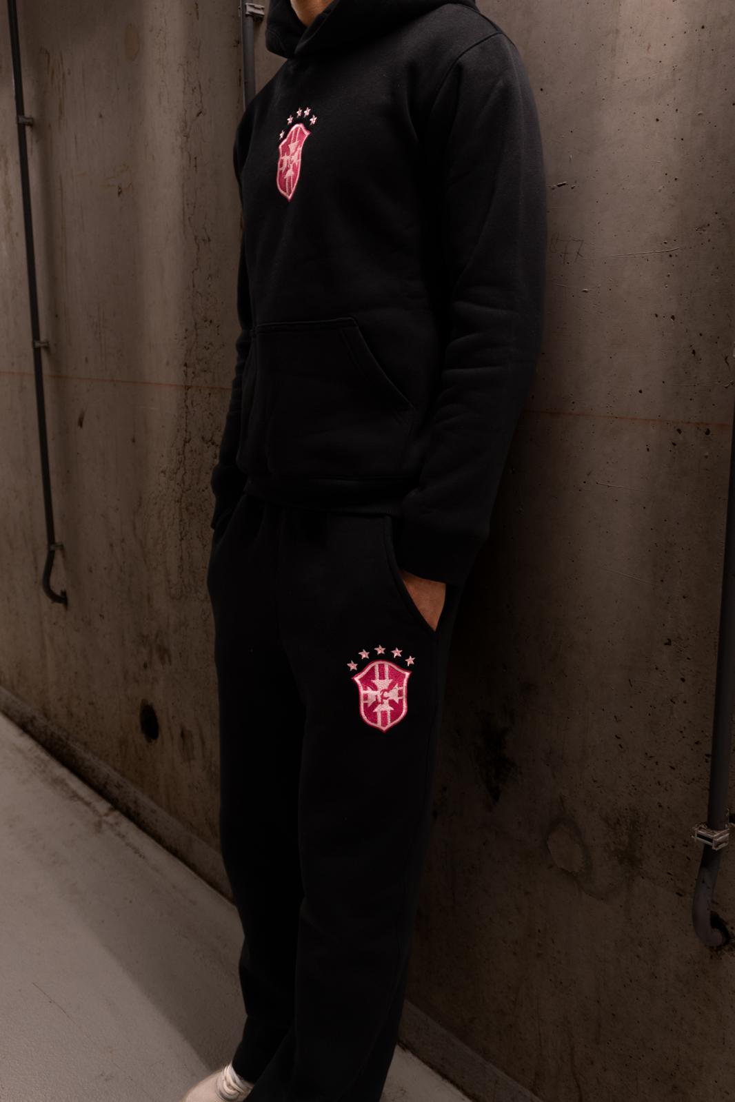 Rosa Brazil Tracksuit Black