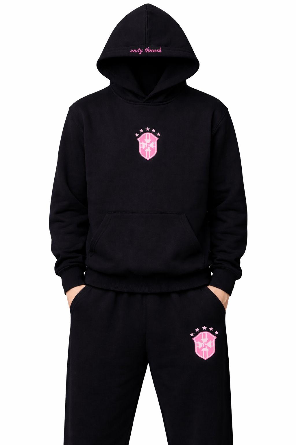 Rosa Brazil Tracksuit Black
